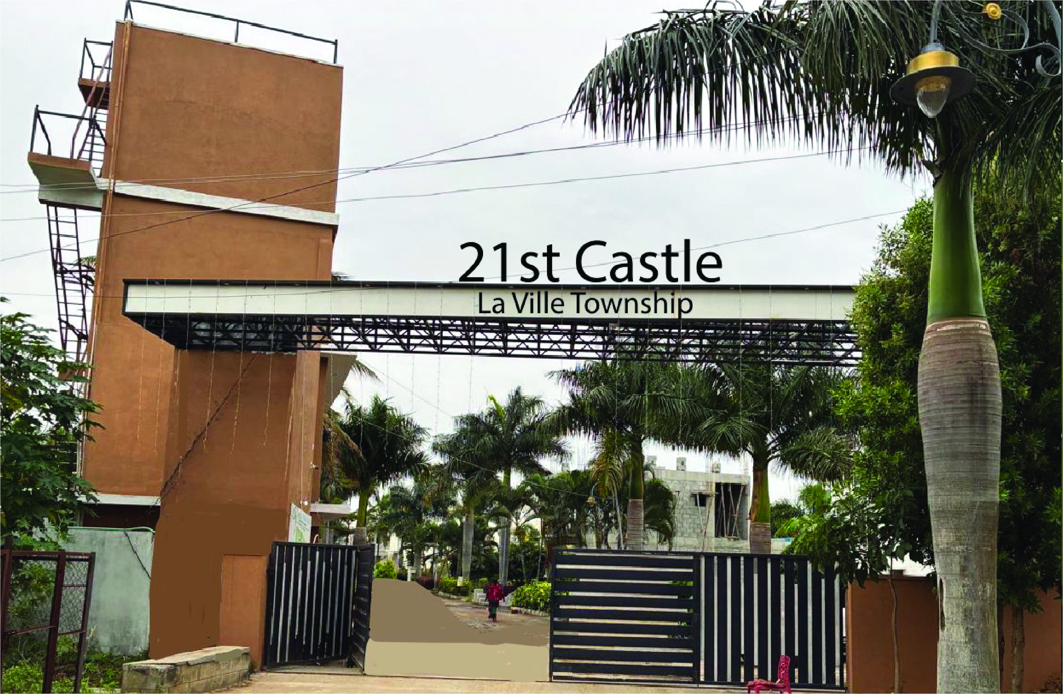 La Ville Township grand entry portal