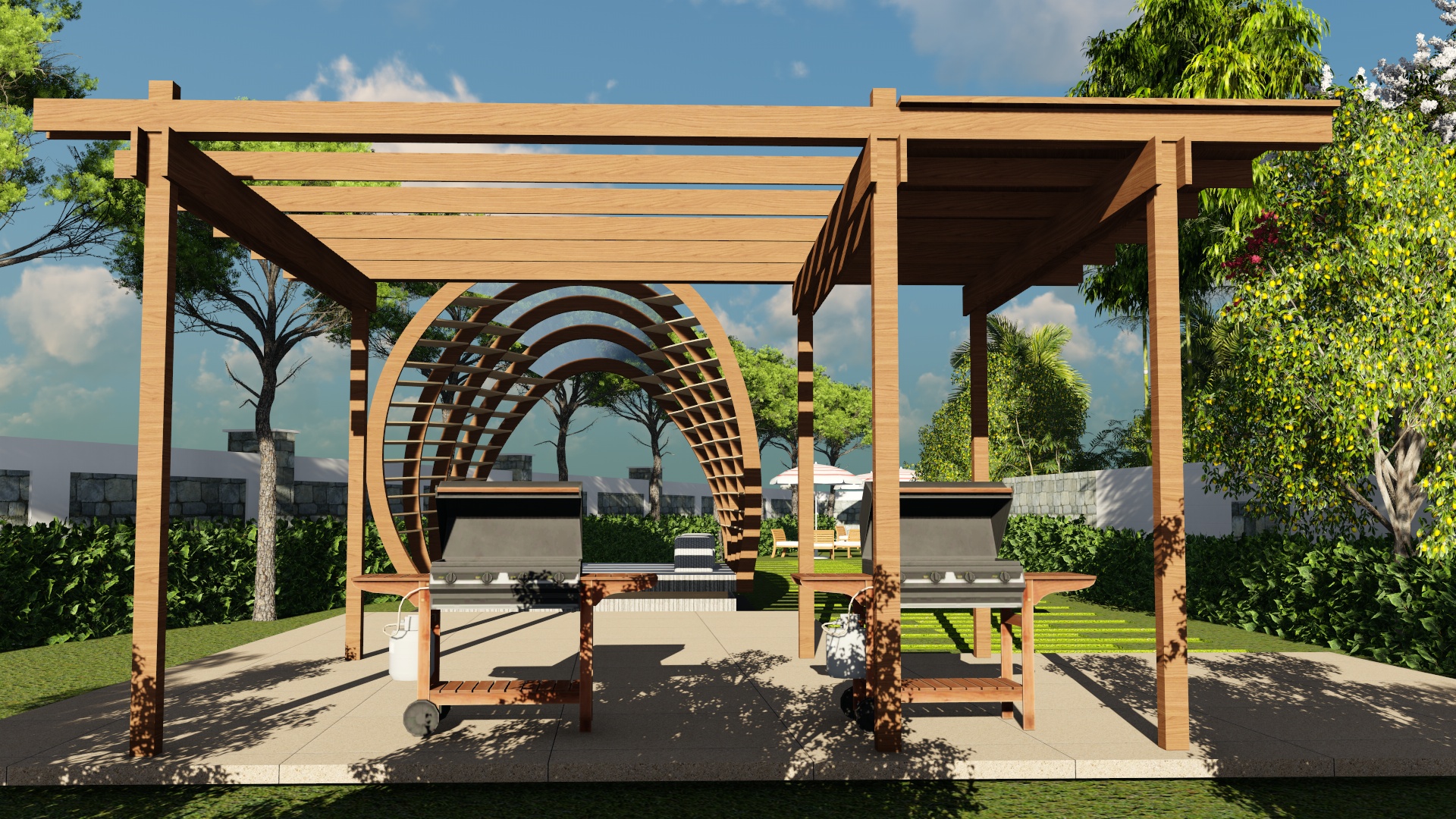 La Ville Township landscaping